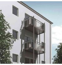 Пристраиваемый балкон: привлекательный внешний вид фасада и повышение стоимости недвижимости