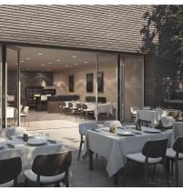 Складная раздвижная система Schüco ASS 80 FD.HI