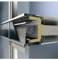 Солнцезащита Schüco ​CTB, встраиваемая в Schüco Фасад FW 50+​​/​​FW 60+