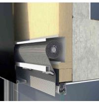 Солнцезащита Schüco CTB, встроенная в фасад для модернизации Schüco ERC 50