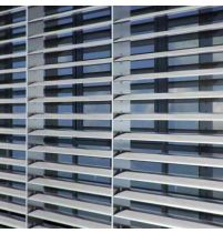 Широкие ламели Schüco ALB ​- неподвижное закрепление