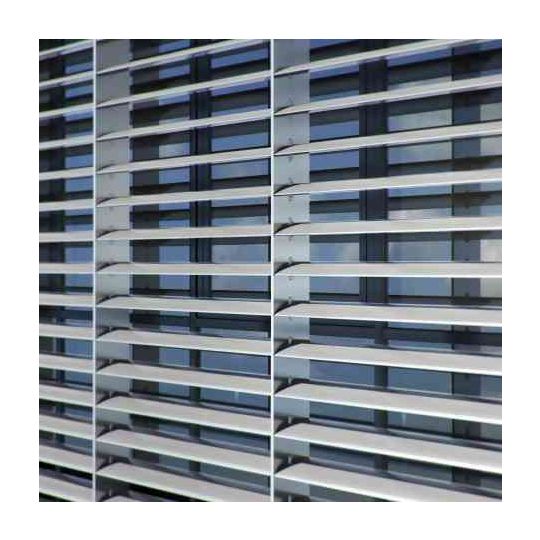 Широкие ламели Schüco ALB - неподвижное закрепление Широкие ламели Schüco ALB - неподвижное закрепление